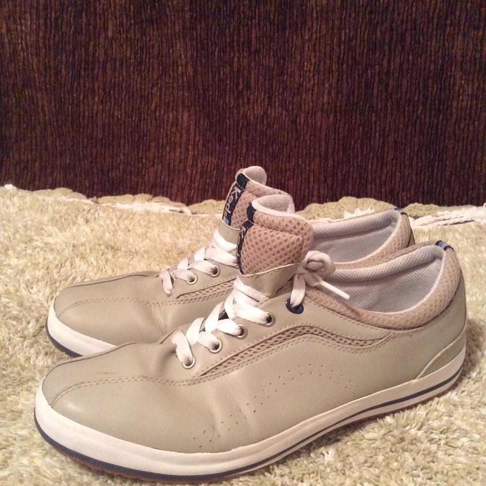 Ked’s Women’s Beige Blue Sz 7.5